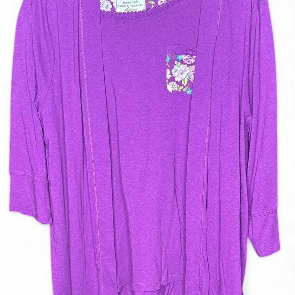 Carole Hochman Heavenly Soft Purple 2-Piece Lounge Set